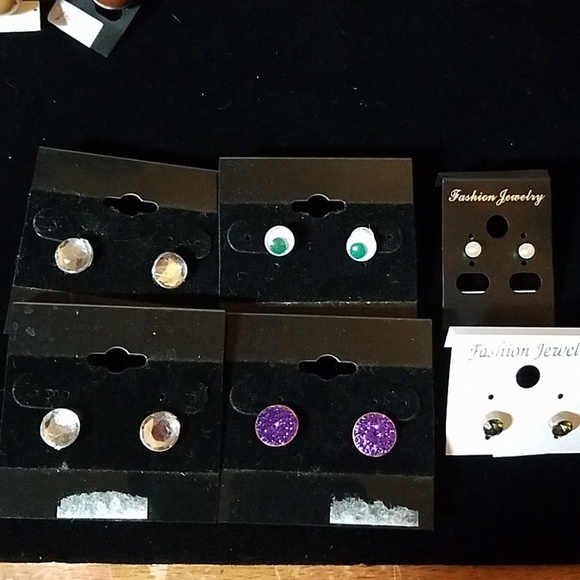 Lot of 6 Earrings See photos for details - Picture 1 of 2